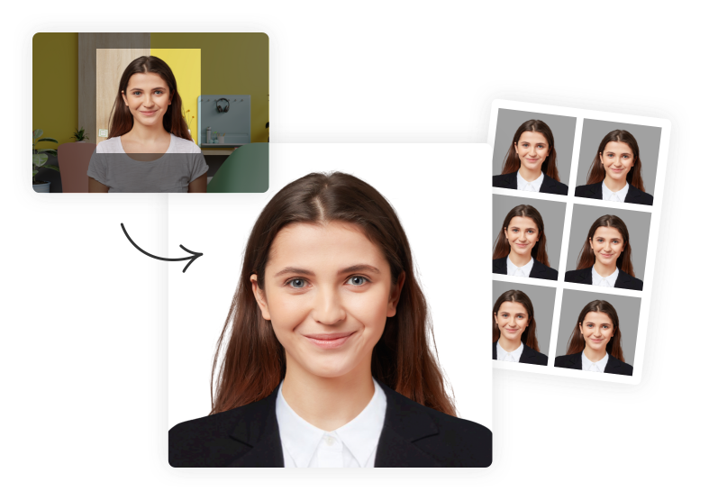 Idphoto phd丨passport size photo make丨passport pics near me